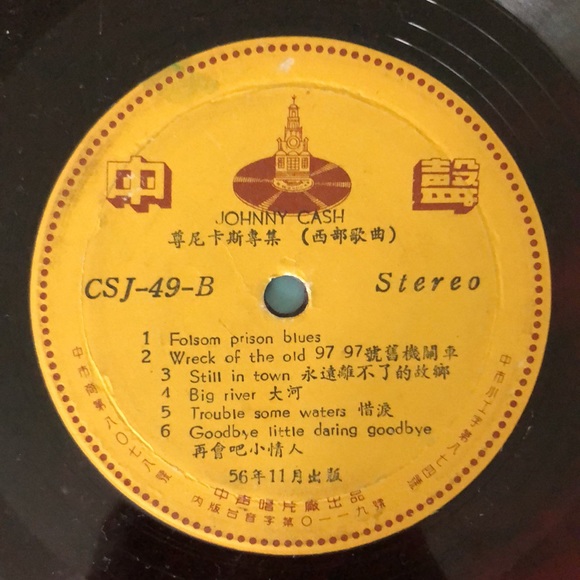 Johnny Cash I Walk The Line Vinyl Lp Record Album '69 - Picture 7 of 8